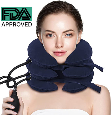 PhyHealth™ Neck Stretcher - Inflatable Neck Stretcher for Instant Pain Relief